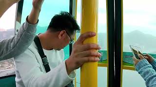 Riding Cable Car Ocean Park/12/19/25