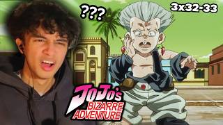FAN Turns into DOUBTER, Reacting to JOJO's BIZARRE ADVENTURE.. (3x32-33)
