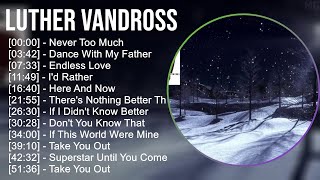 Luther Vandross 2025 MIX Hits Playlist