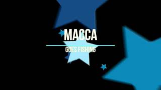 Macca the Bear goes fishing