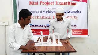 THEORY OF MACHINES MODELS BY AIKTC MECHANICAL STUDENTS
