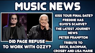 Music News 1-21-23. Did Page Refuse To Work With Ozzy? Journey Update and tribute to those we loss.