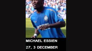 FOOTBALLERS BIRTHDAYS AND AGES