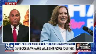 On Fox News Cory Booker Talks The Debate Between Vice President Kamala Harris and Donald Trump on