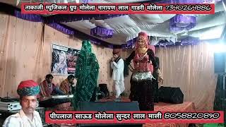 चिकारड़ा लाइव रानी जेमती का उदावला गायक नारायण लाल गाडरी सोहन जी पिपलाज साउंड मोलेला 8058820890
