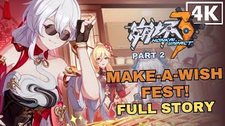 Honkai Impact Part 2 - Make-A-Wish Fest! | Full Story JP Dub EN Sub 4K 60FPS