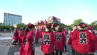 名古屋みなと祭り2025 [本祭⑤] [高六町内会] Sum Drum Festival Japan