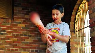 Zombie Kids Outbreak Started by Chicken Nuggets?! 🍗| Cooties Movie Recap