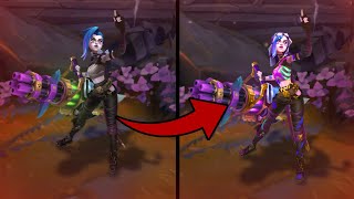 RIOT ADDED HOOD TO ARCANE FRACTURED JINX & MORE CHANGES | League of Legends