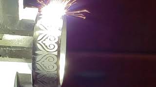 Laser engraving on Titanium rings made easy with Z Tech Advanced Technologies Inc. QM Plus lasers