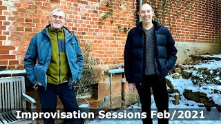 Improvisation Jam Sessions - Stefaan Hollevoet & Kirk Monteux - Marburg February 2021