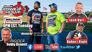 Power Hour #114 NHRA Top Fuel Driver Josh Hart & NHRA Funny Car Driver Robert Height