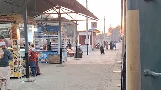 Pakistan Railways:46dn Pakistan Express departing Multan Cantt Railway Station