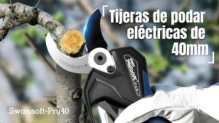 Tijeras eléctricas de poda de 40MM - Serie de alta gama Swansoft【Pru40】