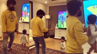 Ramcharan Dancing With His Sister Sreeja Daughter | Baby Funny Videos |  Dotentertainment