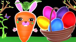 Five Little Eggs in the Basket | Easter Song for Kids | Learn to Count 1–5 | Easter Nursery Rhyme