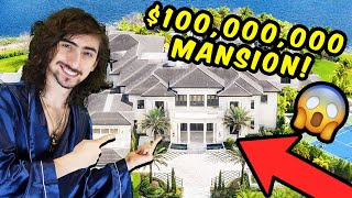 $100,000,000 MANSION TOUR!!