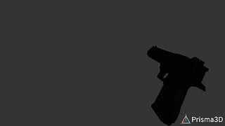 my first prisma3d gun animation