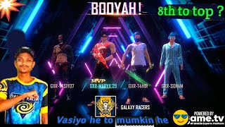 GXR CAME 8TH TO TABLE TOPPER IN ONE MATCH?😮|| ft VASIYO CRJ 7||  Vasiyo he to mumkin he ! #freefire