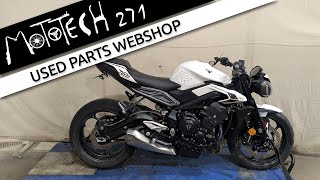2024 Triumph Street Triple 765 R (3725 Miles) | Used Motorcycle Parts for Sale | Mototech271