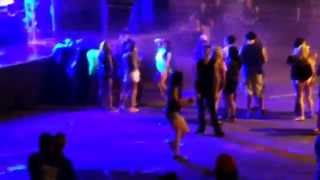 Crazy White kids dancing at riverfest 2014 6/13/2014