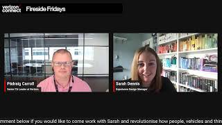 Fireside Fridays with Sarah Dennis, Senior Experience Design Manager