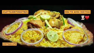 PERFECT BIRYANI RECPIE / 1 KG BIRYANI RECPIE / SIMPLE WAY OF MAKING BIRYANI.
