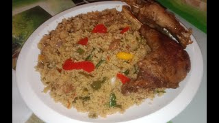 HOW TO COOK COUSCOUS / SIERRA LEONE COUSCOUS