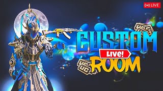 BGMI LIVE CUSTOM ROOMS | BGMI CUSTOM ROOM LIVE | FREE ENTRY | DAVIN IS LIVE