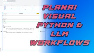 Introduction to PlanAI and PlanAI Editor