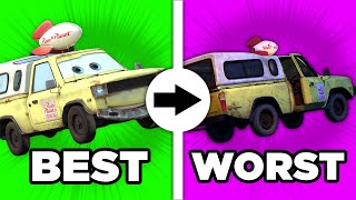 Ranking EVERY Pizza Planet Truck