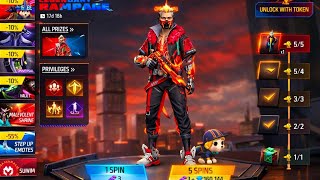 RAMPAGE Bundle unlock 🤩🤩🤩#freefire #video #unlock #foryou #gaming #trending #viral 