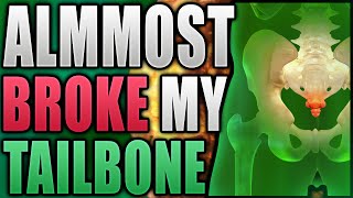 I ALMOST BROKE MY TAILBONE?! (Funny Life Story) | (Geometry Dash Gameplay)