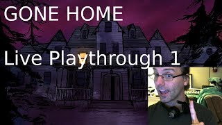 KainEnable's Gone Home live stream play through #1