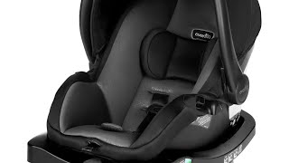 Evenflo LiteMax 35 Infant Car Seat (Knoxville Gray), Lightweight, Extended Use, Belt Lock-Off