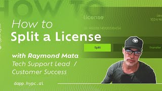 How to Split a Node License