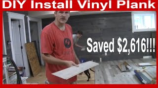 How to Install Luxury Vinyl Plank Flooring