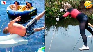 TRY NOT TO LAUGH 😂 A selection of videos of funny failures🤭People fail by Laugh Factory #3