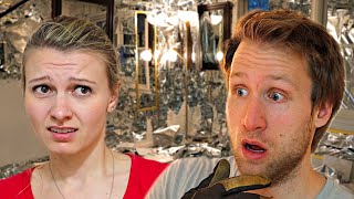 MY ROOM OF MIRRORS CAME CRASHING DOWN?!