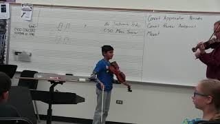 Minuet II: Bow control and phrasing (Masterclass with Nicholas Jeffery)