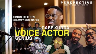 Gabe Kunda is a GOAT of Voice Acting // The Man Behind the Mic on Perspective with Tyrell #trending 