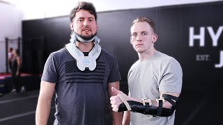 WE BOTH GOT INJURED.... (first non-stunting vlog)