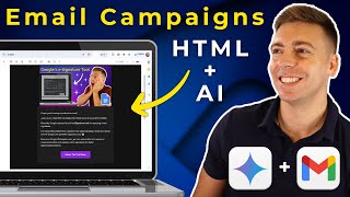 Create HTML Email Campaigns With AI (Send in Gmail) Updated for 2026