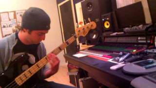 Laying some bass at The Music Room