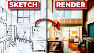 AI Will Bring Your Sketch to Life - Stable Diffusion and Controlnet Tutorial