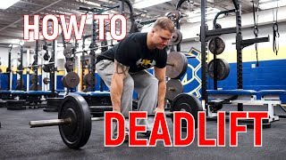 Training with a WHY - How to Deadlift - Ep 1