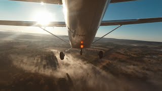 Student Pilot FIRST TIME SOLO - Perfect conditions and smooth landings!
