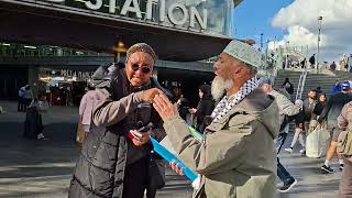 PhD Christian Lady Challenges Chacha Uthman in Intense  Debate | Stratford Speakers Corner 