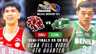NCAA FULL VIDEO 4TH QUARTER SAN BEDA VS BENILDE DO OR DIE: SAN BEDA VS BENILDE | DECEMBER 7, 2025