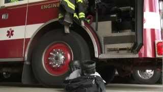 Firefighters Honored on Labor Day
